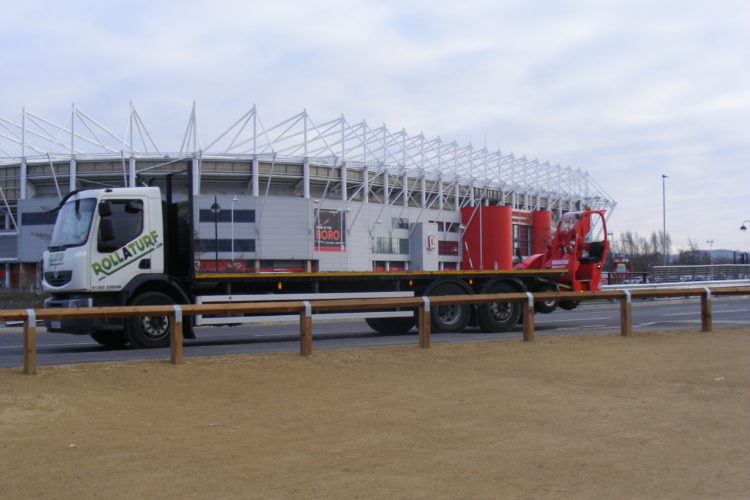 Rollaturf delivery wagon - Middlesborough