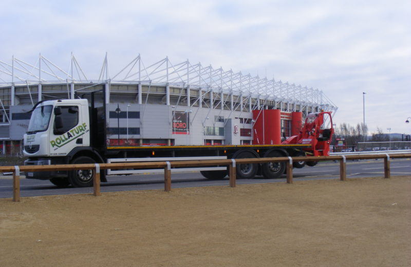 Rollaturf delivery wagon - Middlesborough